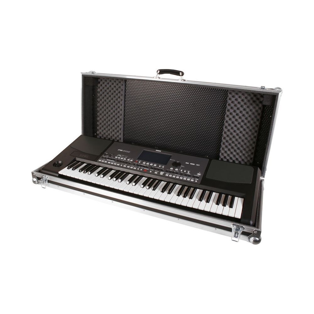 קייס קשיח לאורגן Korg PA300 עד PA1000 – פלסטיק חלת דבש קל, ריפוד ספוג, תוצרת גרמניה (יבוא בלעדי) 7 הקייס לסדרת Korg PA – קייס לאורגן, תמונה 7