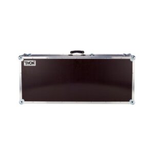 קייס טיסה מעץ לאורגן Yamaha Tyros 5 61 קלידים – דיקט 7 מ״מ, 3 סוגרי מתח, צירים ננעלים, תוצרת גרמניה