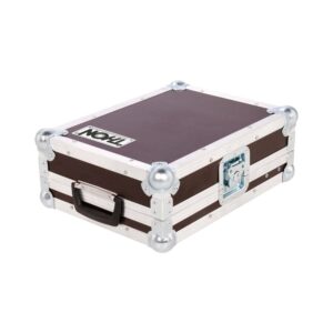 קייס קשיח למיקסר Mackie Onyx8 – עבודה מתוך הקייס, תעלת כבלים, סוגרי פרפר קפיציים, תוצרת גרמניה (יבוא בלעדי)