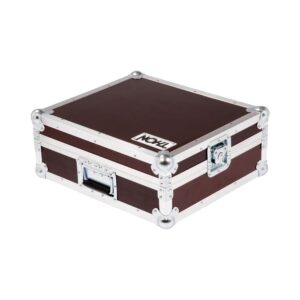 קייס טיסה לפטיפון DJ – לפטיפונים עד 45.5×35.5 ס״מ, ריפוד ספוג וטבעת במכסה, תוצרת גרמניה (יבוא בלעדי)
