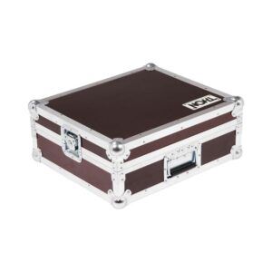 קייס טיסה לפטיפון DJ – לפטיפונים עד 45.5×35.5 ס״מ, ריפוד ספוג וטבעת במכסה, תוצרת גרמניה (יבוא בלעדי)