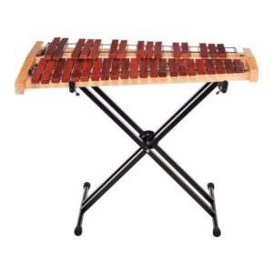 קסילופון 3 אוקטבות C5–C8 פדאוק 442Hz עם סטנד, תיק גב ומקלות