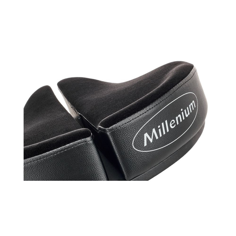 כיסא מתופף Millenium עם מושב אופנוע רחב – 3 רגליים כפולות, נעילת זיכרון, עד 120 ק״ג (יבוא בלעדי) 5 כיסא מושב האופנוע – כיסא מתופף, תמונה 5