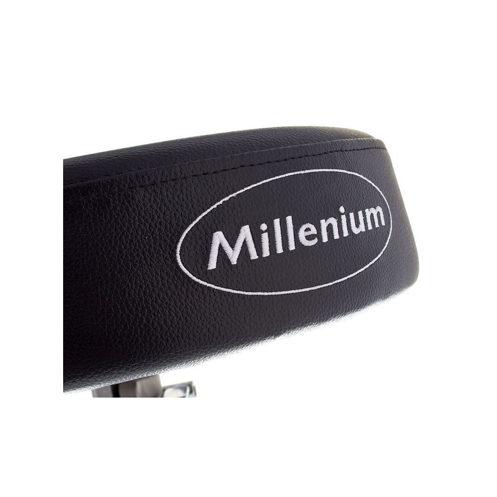כיסא מתופף Millenium מסדרת Pro – מושב עגול 34 ס״מ, כיוון בהברגה, חיזוק כפול, עד 135 ק״ג (יבוא בלעדי) 4 כיסא המתופף העגול של Millenium – כיסא מתופף, תמונה 4