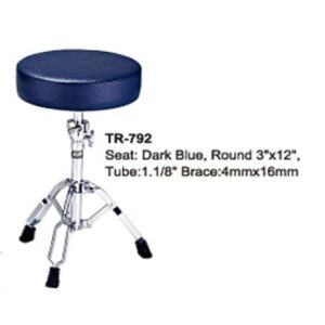 כיסא מתופף עגול Power Beat TR-792 Dark שחור