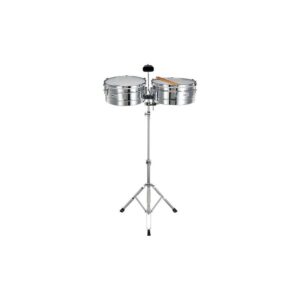 סט טימבלס Millenium 14 ו-15 אינץ׳ – כולל פעמון (Cowbell) וסטנד בחיזוק כפול (יבוא בלעדי)