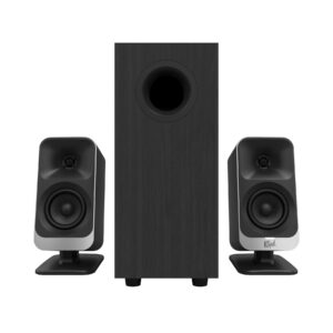 רמקולים למחשב 2.1 Klipsch ProMedia Lumina – 100W RMS, תאורת LED ו-Bluetooth