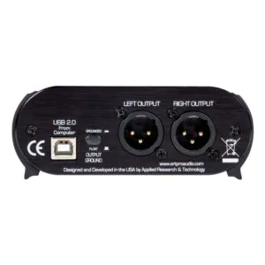 קופסת DI למחשב ART USBDI – USB לשתי יציאות XLR מאוזנות עם שנאי בידוד