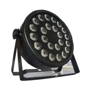 פנס PAR לד שטוח 24×12W RGBW 4-ב-1 – DMX512, צג דיגיטלי ומצבי קול ואוטומטי