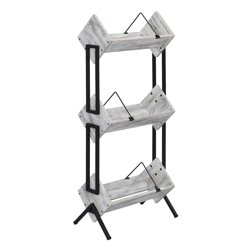 מעמד לתקליטים ולפטיפון Musiea BX300 בצבע לבן – 3 קומות, עד 300 תקליטים 2 מעמד לתקליטים ולפטיפון Musiea BX300 בצבע לבן, 3 קומות – תמונה 2
