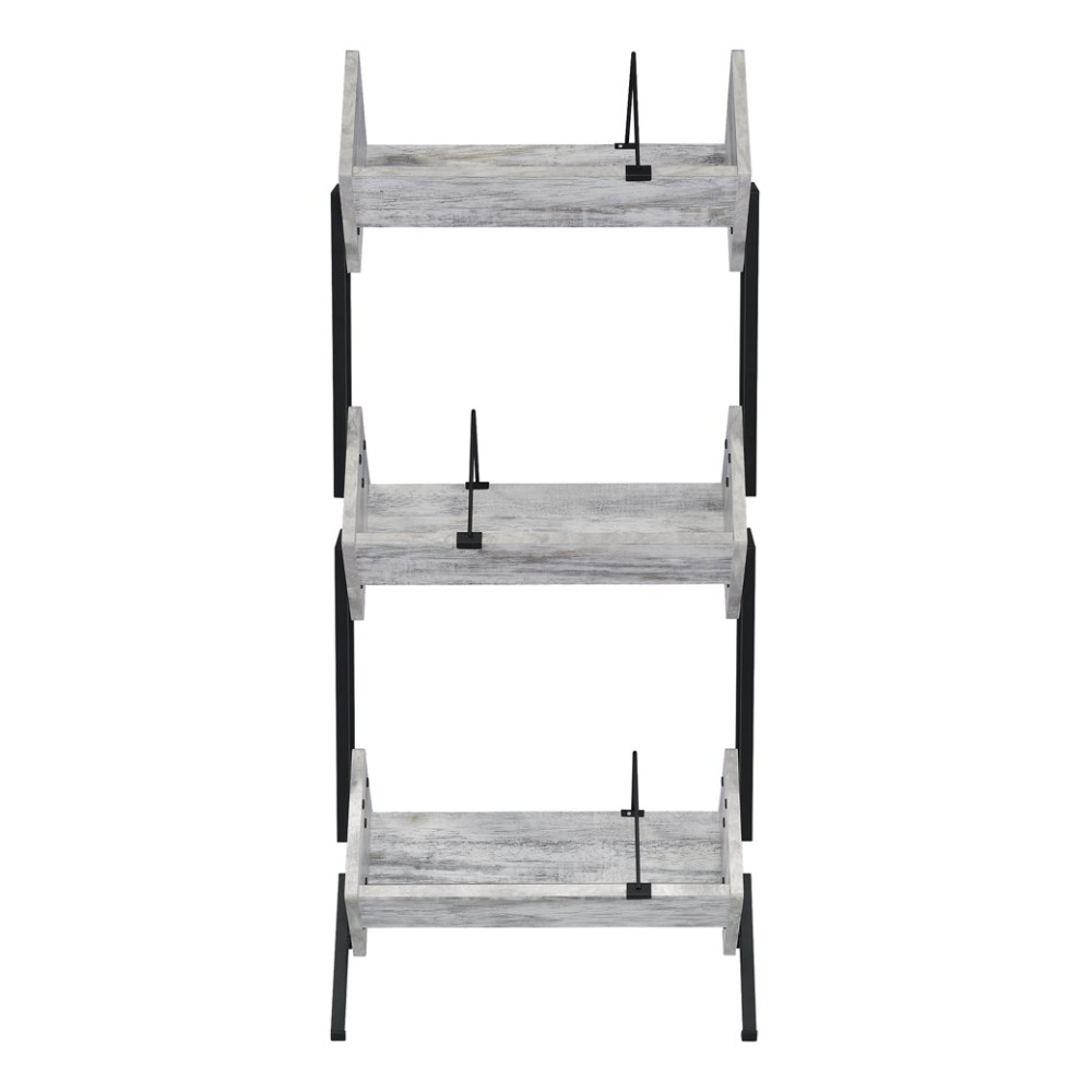מעמד לתקליטים ולפטיפון Musiea BX300 בצבע לבן – 3 קומות, עד 300 תקליטים 3 מעמד לתקליטים ולפטיפון Musiea BX300 בצבע לבן, 3 קומות – תמונה 3