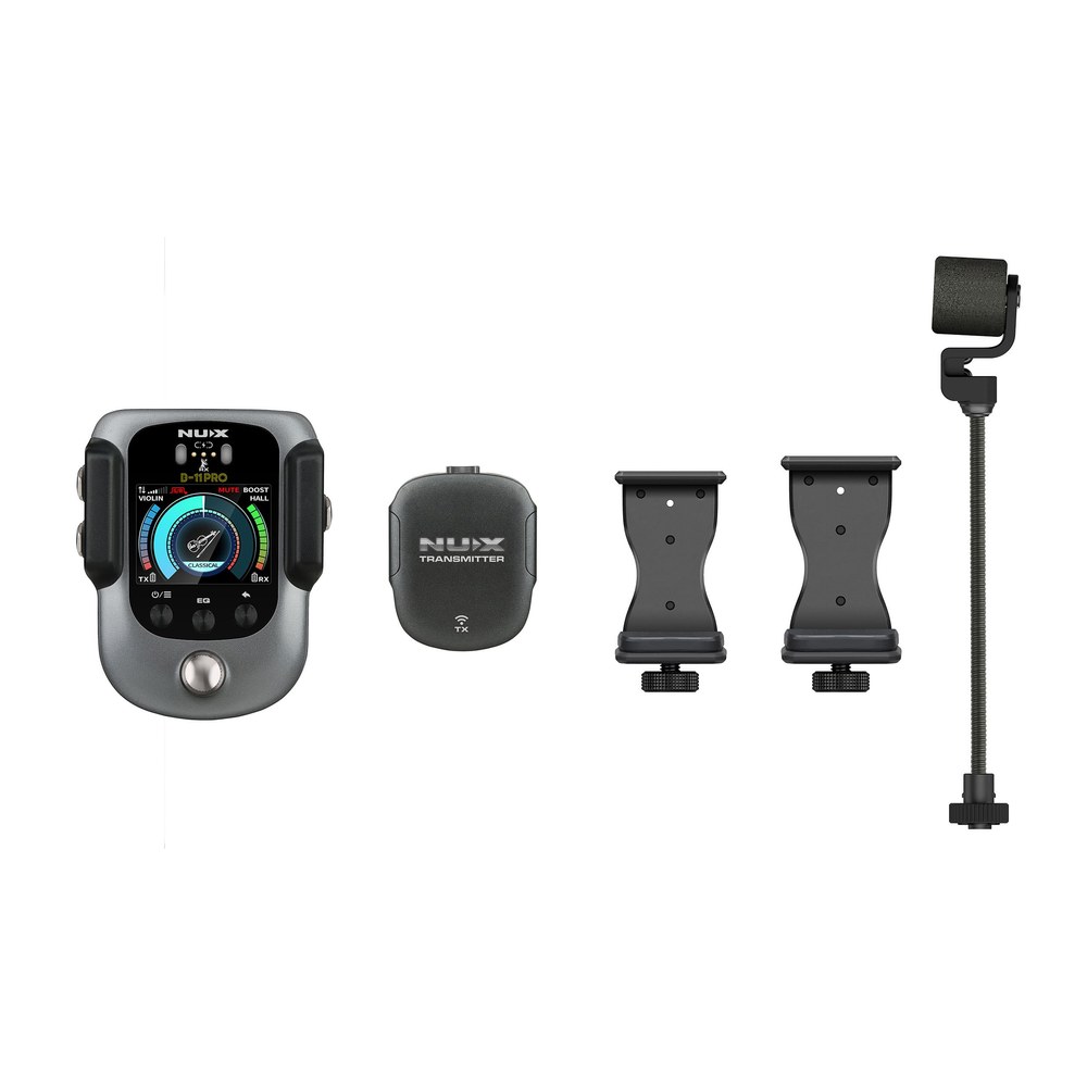 מערכת אלחוטית לכינור ולוויולה NUX B-11 Pro 1 מערכת אלחוטית לכינור ולוויולה NUX B-11 Pro