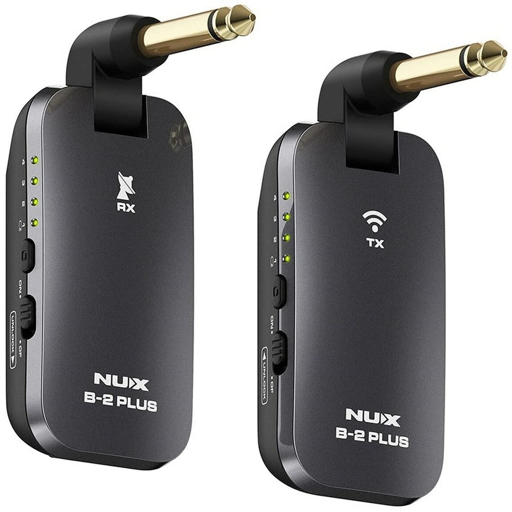 מערכת אלחוטית לגיטרה NUX B-2 Plus 2.4GHz 1 מערכת אלחוטית לגיטרה NUX B-2 Plus 2.4GHz