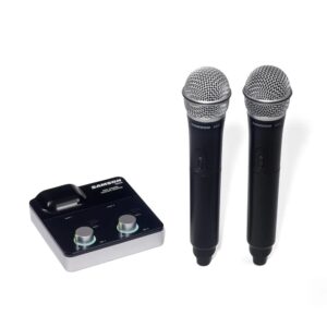זוג מיקרופונים אלחוטיים ידניים SAMSON Stage XPD2m
