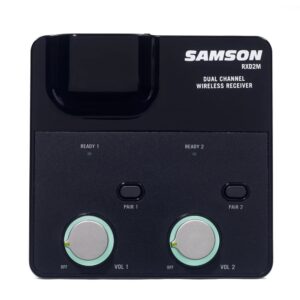 זוג מיקרופונים אלחוטיים ידניים SAMSON Stage XPD2m