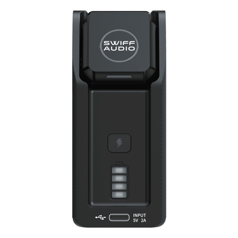 מערכת אלחוטית לגיטרה Swiff Audio WX-503 – שידור 5.8GHz וקייס טעינה 5200mAh 4 מערכת אלחוטית לגיטרה Swiff Audio WX-503 עם קייס טעינה – תמונה 4