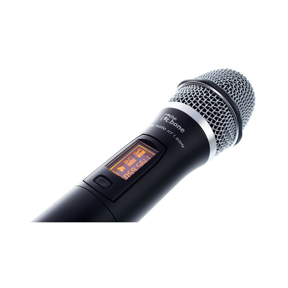 מיקרופון יד אלחוטי the t.bone 1.8GHz למערכות free solo – תדר מאושר בישראל, דינמי, תצוגת LCD 3 מיקרופון היד ל-free solo – מיקרופון יד אלחוטי, תמונה 3