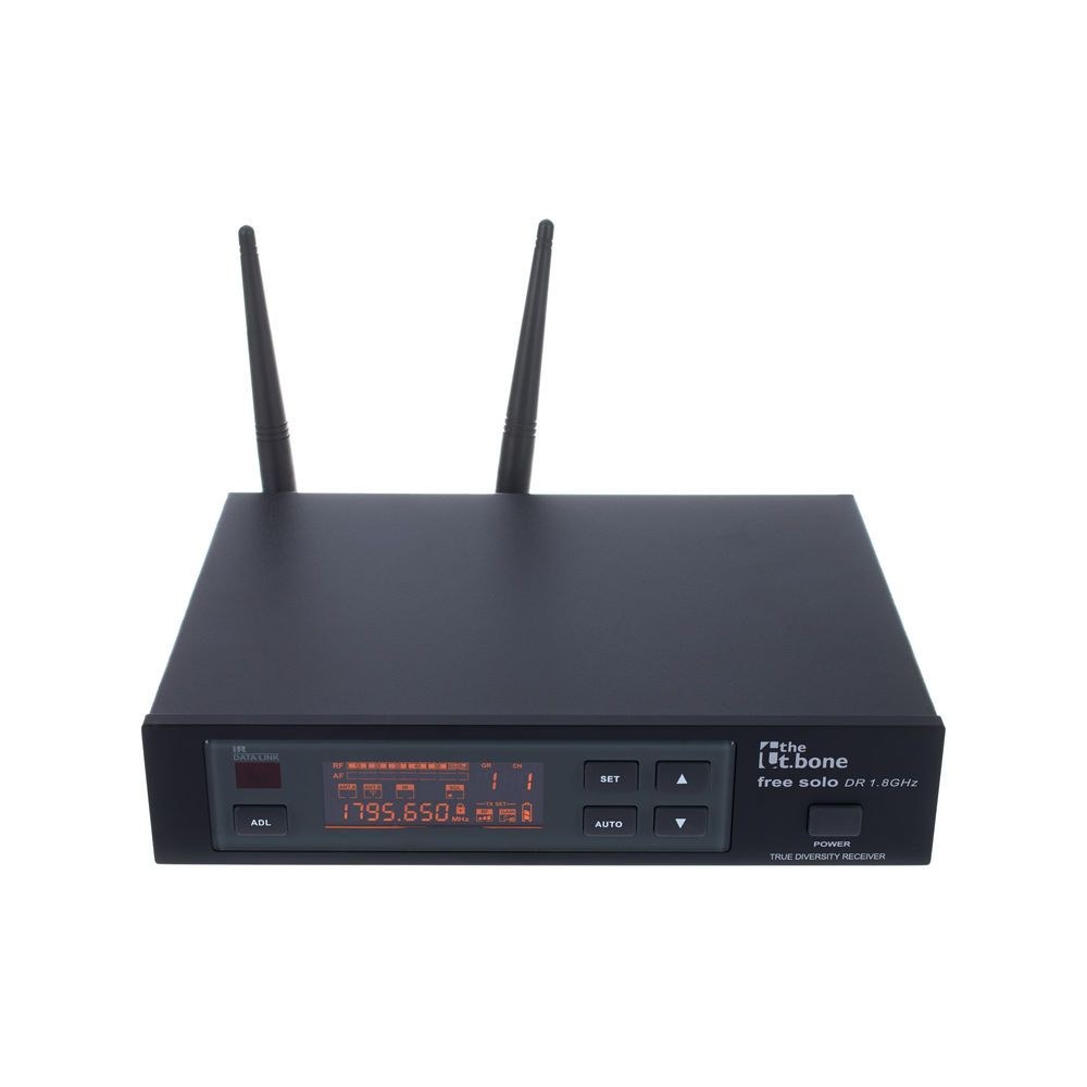 מערכת אלחוטית the t.bone 1.8GHz עם משדר כיס – לגיטרה, בס או מיקרופון דש, בתדר מאושר (יבוא בלעדי) 3 המערכת האלחוטית עם משדר הכיס של the t.bone – מערכת אלחוטית, תמונה 3