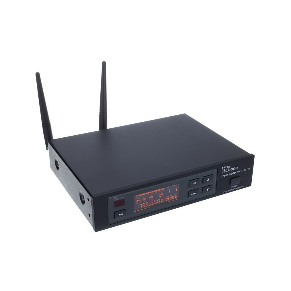 מערכת אלחוטית the t.bone 1.8GHz עם משדר כיס – לגיטרה, בס או מיקרופון דש, בתדר מאושר (יבוא בלעדי) 4 המערכת האלחוטית עם משדר הכיס של the t.bone – מערכת אלחוטית, תמונה 4