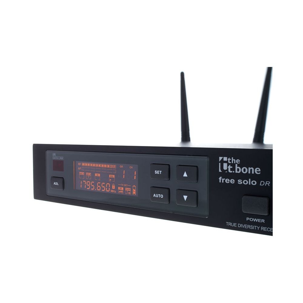 מערכת אלחוטית the t.bone 1.8GHz עם משדר כיס – לגיטרה, בס או מיקרופון דש, בתדר מאושר (יבוא בלעדי) 6 המערכת האלחוטית עם משדר הכיס של the t.bone – מערכת אלחוטית, תמונה 6