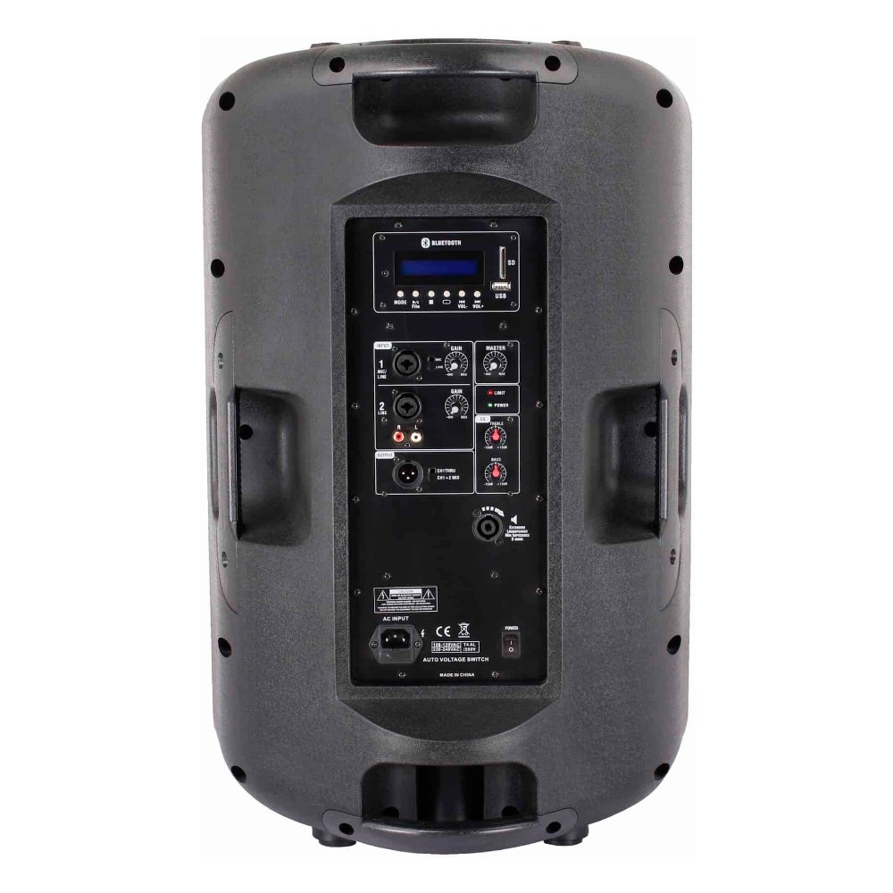 מערכת הגברה BLG Audio BP13-15 – זוג רמקולים 15 אינץ׳ מוגבר ופסיבי, 1600W עם סטנדים 2 מערכת הגברה BLG Audio BP13-15 עם זוג רמקולים 15 אינץ׳ וסטנדים – תמונה 2