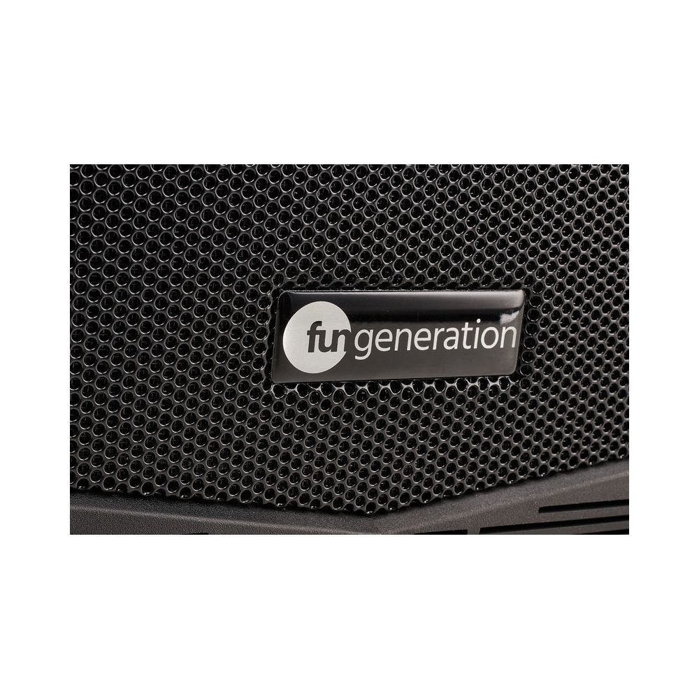 מערכת הגברה 2.1 Fun Generation – סאב 10 אינץ׳ עם מיקסר 4 ערוצים, 2 רמקולי עמוד ובלוטות׳ (יבוא בלעדי) 7 מערכת ה-2.1 של Fun Generation – מערכת הגברה 2.1 ניידת, תמונה 7