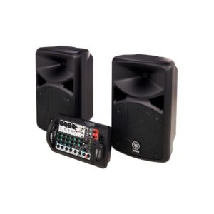 מערכת הגברה ניידת Yamaha Stagepas 400BT – מיקסר 8 ערוצים ובלוטות׳