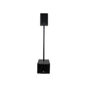מערכת הגברה ניידת על סוללה Yorkville EXM SET – רמקול 8 אינץ׳, סאב ומיקסר, 375W