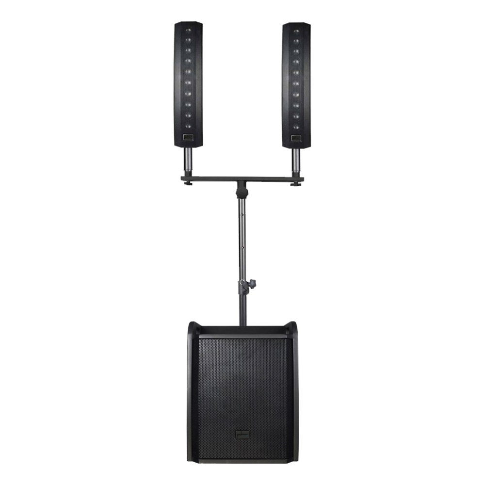 מערכת הגברה Polman Alligator 1500 – סאב 12 אינץ׳, זוג טופים Line Array ומיקסר מובנה 3 מערכת הגברה Polman Alligator 1500 עם סאב וזוג טופים Line Array – תמונה 3