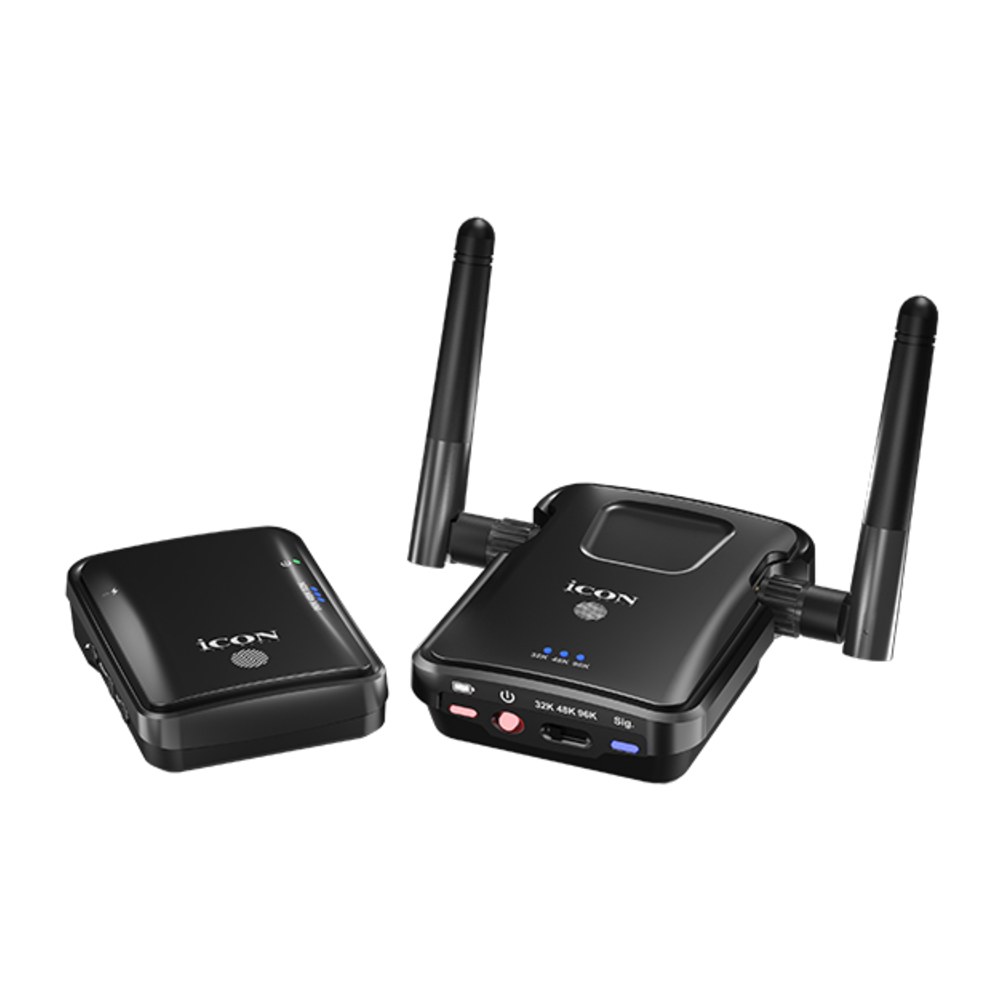 מערכת מוניטור אלחוטית iCON AirMon Pro – משדר ומקלט 2.4GHz ב-24bit/96kHz 3 מערכת מוניטור אלחוטית iCON AirMon Pro – משדר ומקלט – תמונה 3