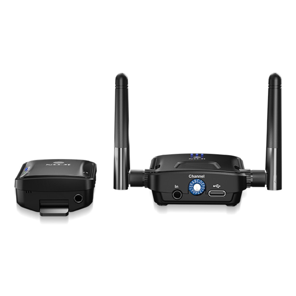 מערכת מוניטור אלחוטית iCON AirMon Pro – משדר ומקלט 2.4GHz ב-24bit/96kHz 5 מערכת מוניטור אלחוטית iCON AirMon Pro – משדר ומקלט – תמונה 5
