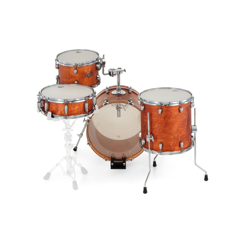 סט תופים Gretsch Catalina Club Jazz – מהגוני, גימור Satin Walnut Glaze 4 Gretsch Catalina Club Jazz – סט קליפות תופים, תמונה 4