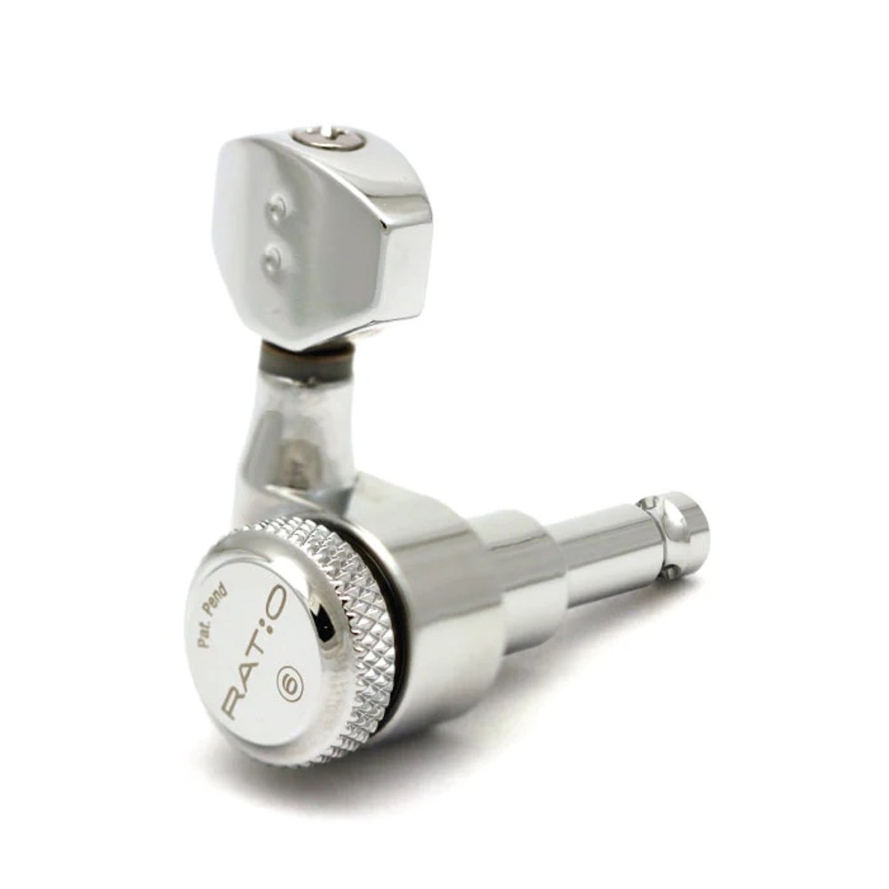 סט מפתחות ננעלים לגיטרה חשמלית 6 בשורה GRAPH TECH Ratio PRL-8721-C0 – כרום 1 סט מפתחות ננעלים לגיטרה חשמלית 6 בשורה GRAPH TECH Ratio PRL-8721-C0 – כרום