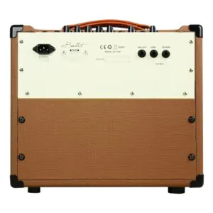 מגבר לגיטרה אקוסטית Bullet Amps AC-45R – 45W עם Bluetooth ורברב, חום וינטג׳