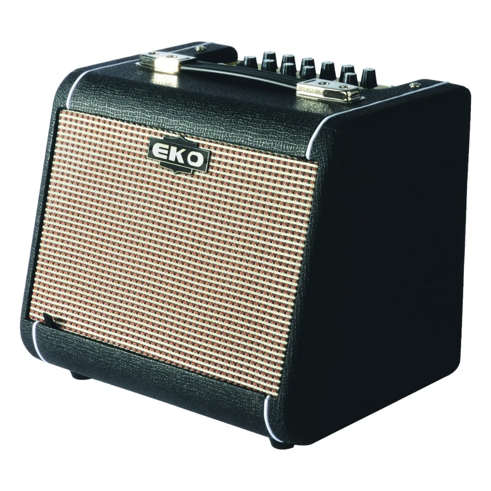 מגבר לגיטרה אקוסטית 60W EKO AC60 – ערוץ גיטרה וערוץ מיקרופון עם אפקטים 2 מגבר לגיטרה אקוסטית EKO AC60 60W עם ערוץ מיקרופון – תמונה 2