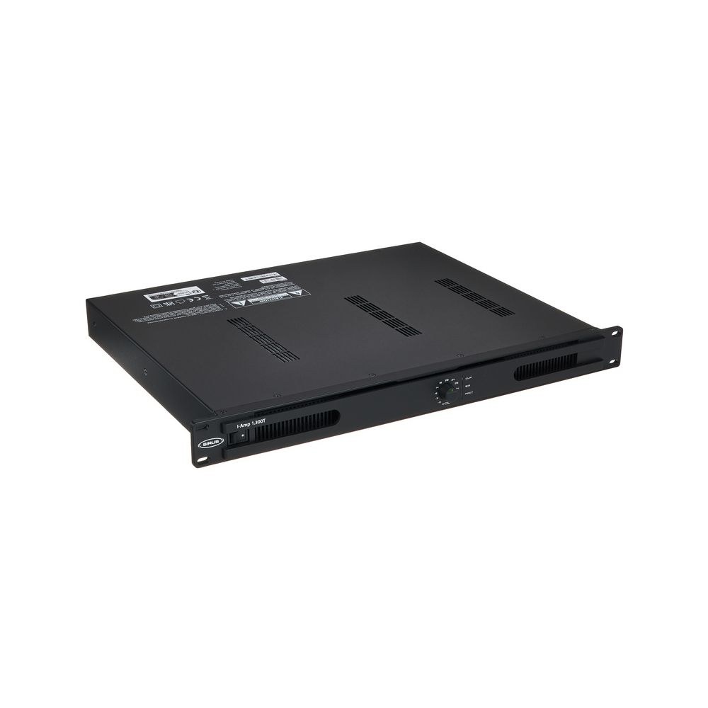 מגבר כריזה להתקנה Sirus I-Amp 1.300T – 300W בקו 100V/70V, Class D, 1U, יחידת ראק 19 אינץ׳ 3 מגבר הכריזה I-Amp 1.300T – מגבר כריזה להתקנה, תמונה 3
