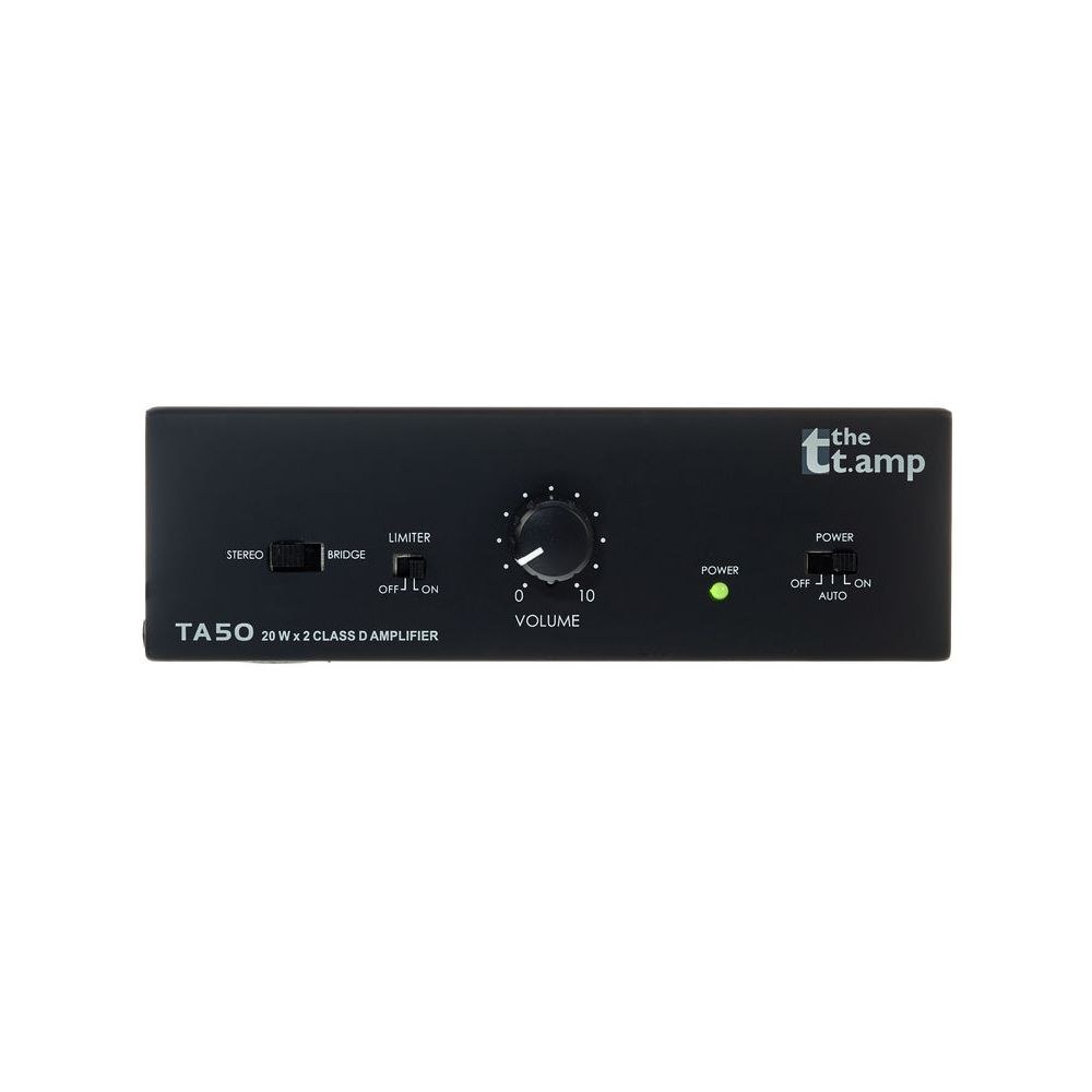 מגבר מיני 2×20W the t.amp להתקנה – מאחורי מסך, בתקרה אקוסטית, כניסת מיני-ג׳ק, לימיטר 6 מגבר המיני להתקנה – מגבר להתקנה, תמונה 6