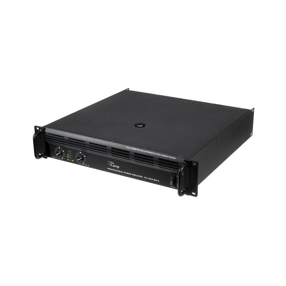 מגבר הספק 2×520W the t.amp – ראק 2U עם לימיטר והגנת קצר 1 מגבר הספק 2×520W the t.amp – ראק 2U עם לימיטר והגנת קצר