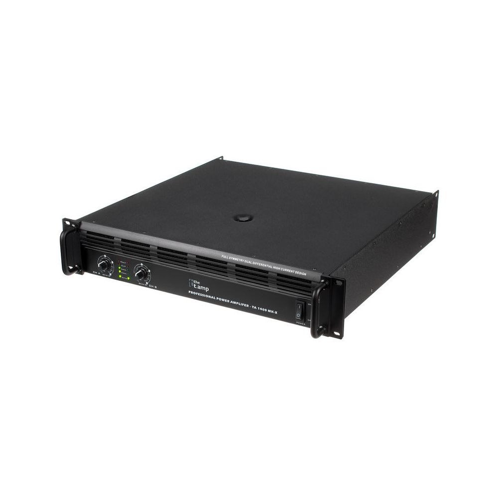 מגבר הספק 2×850W the t.amp – ראק 2U עם לימיטר והגנת קצר 1 מגבר הספק 2×850W the t.amp – ראק 2U עם לימיטר והגנת קצר