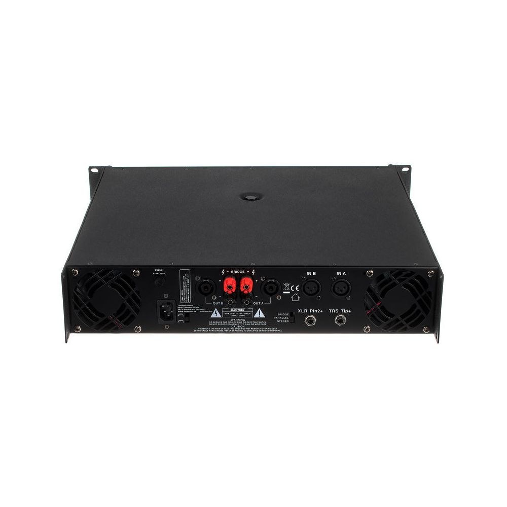 מגבר הספק 2×850W the t.amp – ראק 2U עם לימיטר והגנת קצר 4 מגבר ההספק the t.amp 2×850W – מגבר הספק לראק, תמונה 4