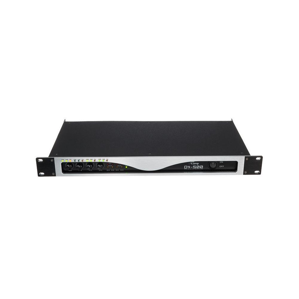 מגבר הספק 4 ערוצים the t.amp – 4×500W ב-4 אוהם, Class D בראק 1U 2 מגבר ההספק 4 הערוצים של the t.amp – מגבר הספק 4 ערוצים, תמונה 2