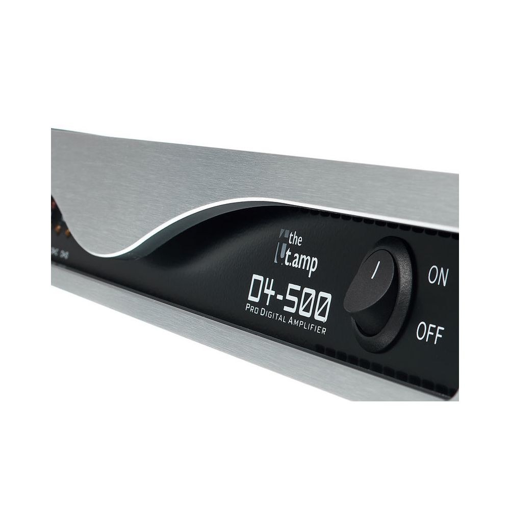מגבר הספק 4 ערוצים the t.amp – 4×500W ב-4 אוהם, Class D בראק 1U 7 מגבר ההספק 4 הערוצים של the t.amp – מגבר הספק 4 ערוצים, תמונה 7