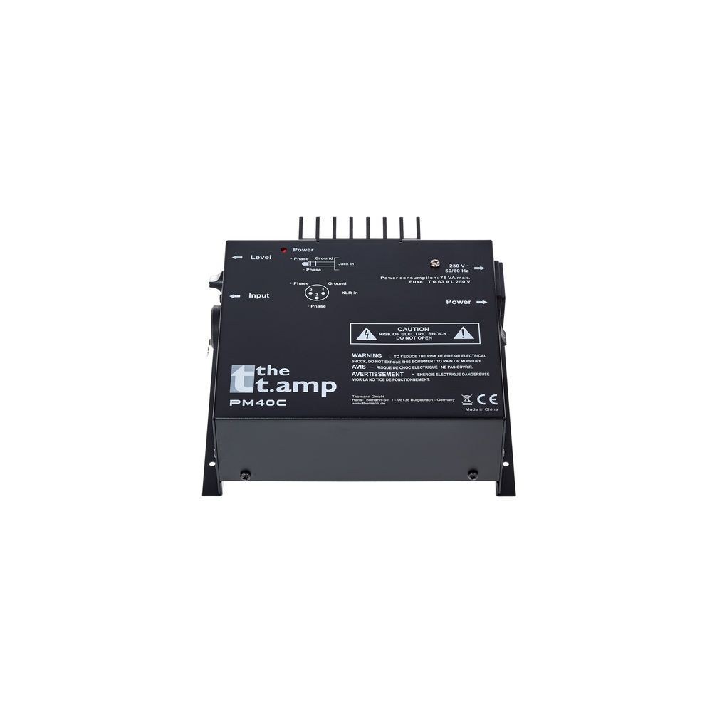 מודול מגבר 50W להתקנה על רמקול פסיבי the t.amp – כניסת XLR/ג׳ק ובקר עוצמה 2 מודול המגבר לרמקול פסיבי – מודול מגבר לרמקול, תמונה 2