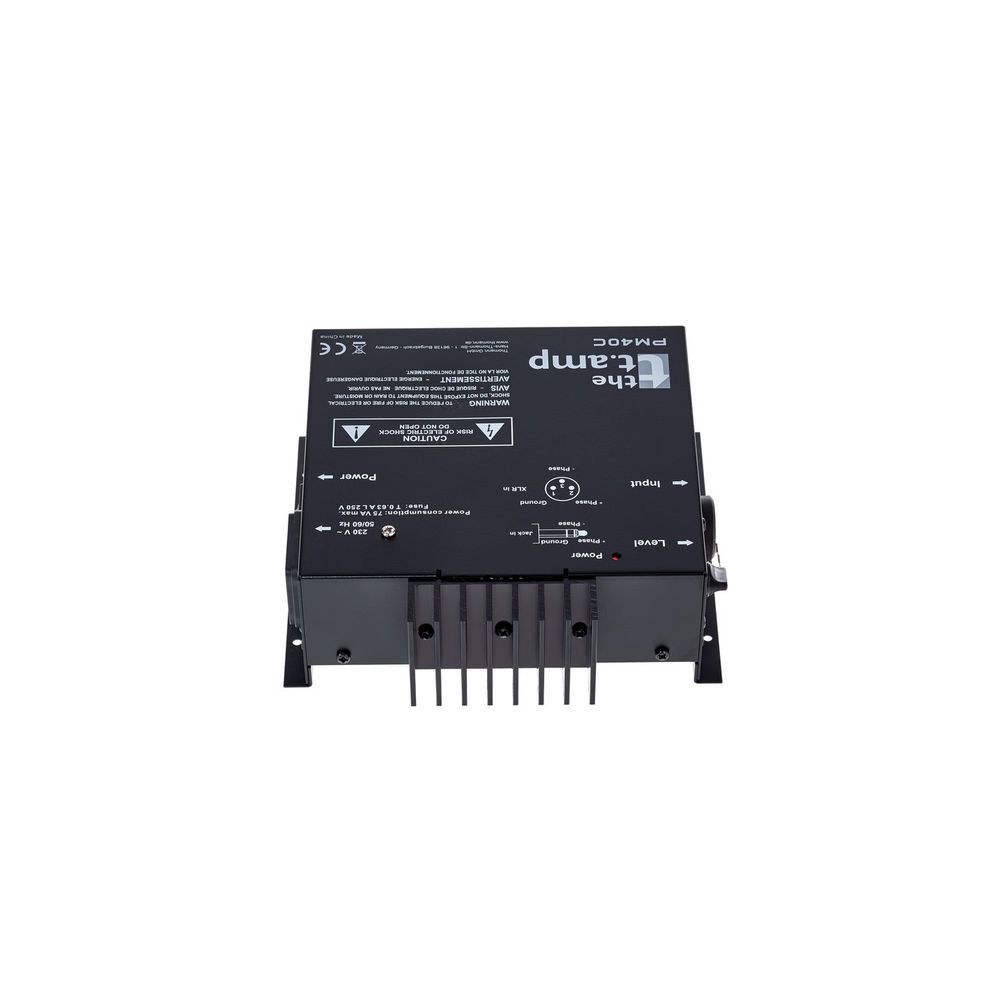 מודול מגבר 50W להתקנה על רמקול פסיבי the t.amp – כניסת XLR/ג׳ק ובקר עוצמה 3 מודול המגבר לרמקול פסיבי – מודול מגבר לרמקול, תמונה 3