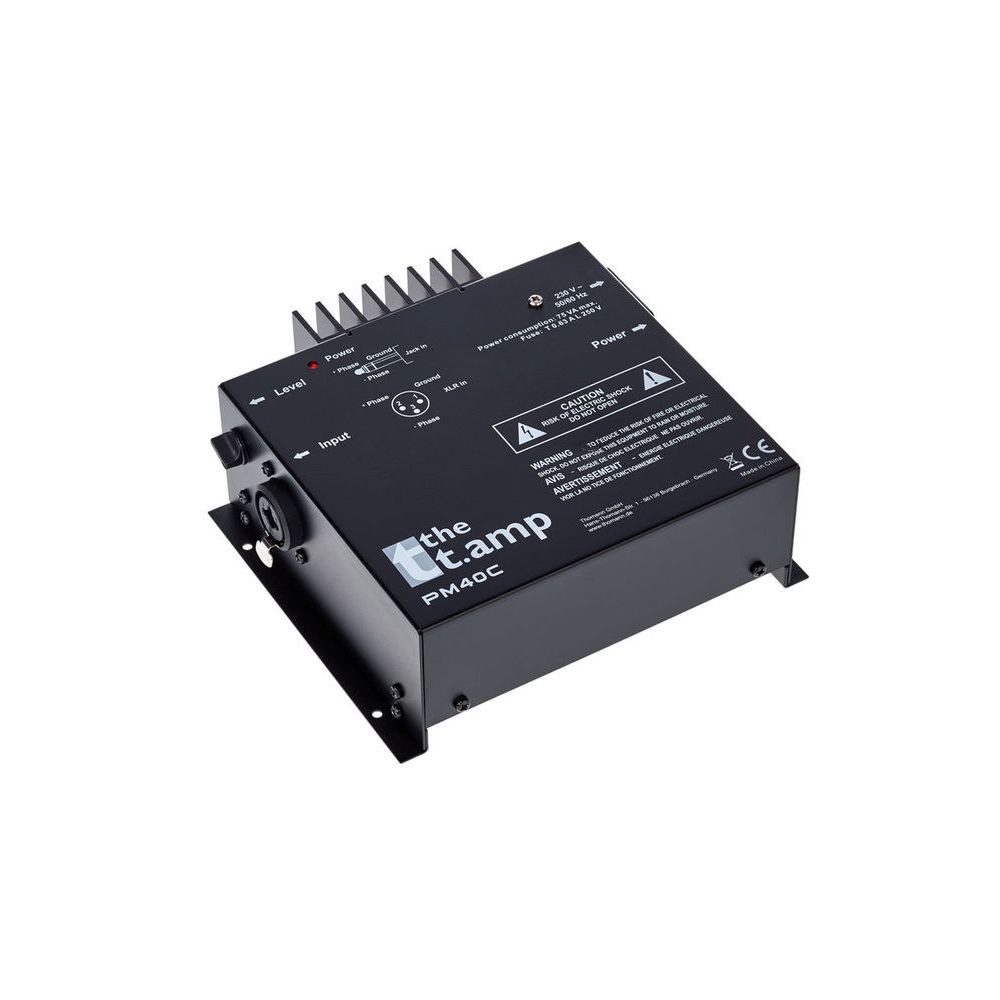 מודול מגבר 50W להתקנה על רמקול פסיבי the t.amp – כניסת XLR/ג׳ק ובקר עוצמה 4 מודול המגבר לרמקול פסיבי – מודול מגבר לרמקול, תמונה 4