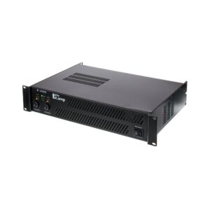 מגבר הספק סטריאו the t.amp – 2×310W ב-4 אוהם, לימיטר והגנות, ראק 2U