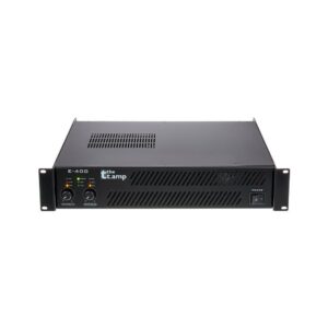 מגבר הספק סטריאו the t.amp – 2×310W ב-4 אוהם, לימיטר והגנות, ראק 2U