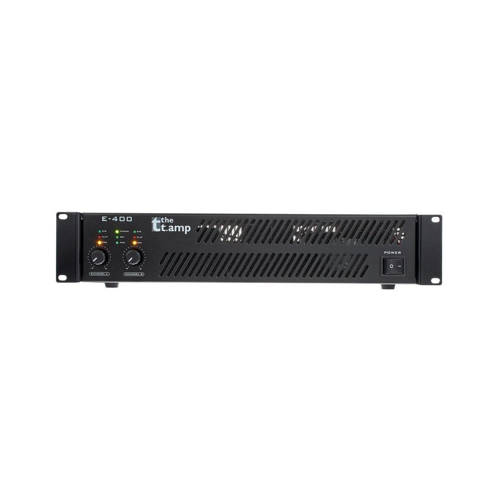 מגבר הספק סטריאו the t.amp – 2×310W ב-4 אוהם, לימיטר והגנות, ראק 2U 5 מגבר ההספק הסטריאו של the t.amp – מגבר הספק סטריאו, תמונה 5