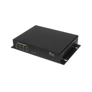 מגבר הספק קומפקטי 4 ערוצים עם DSP the t.racks – 4×50W, להתקנות ולרמקולי תקרה