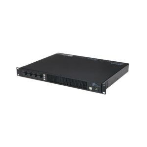 מגבר הספק 4 ערוצים עם DSP the t.racks – 4×250W ב-8 אוהם, 1U, פריסטים ותכנות ב-USB